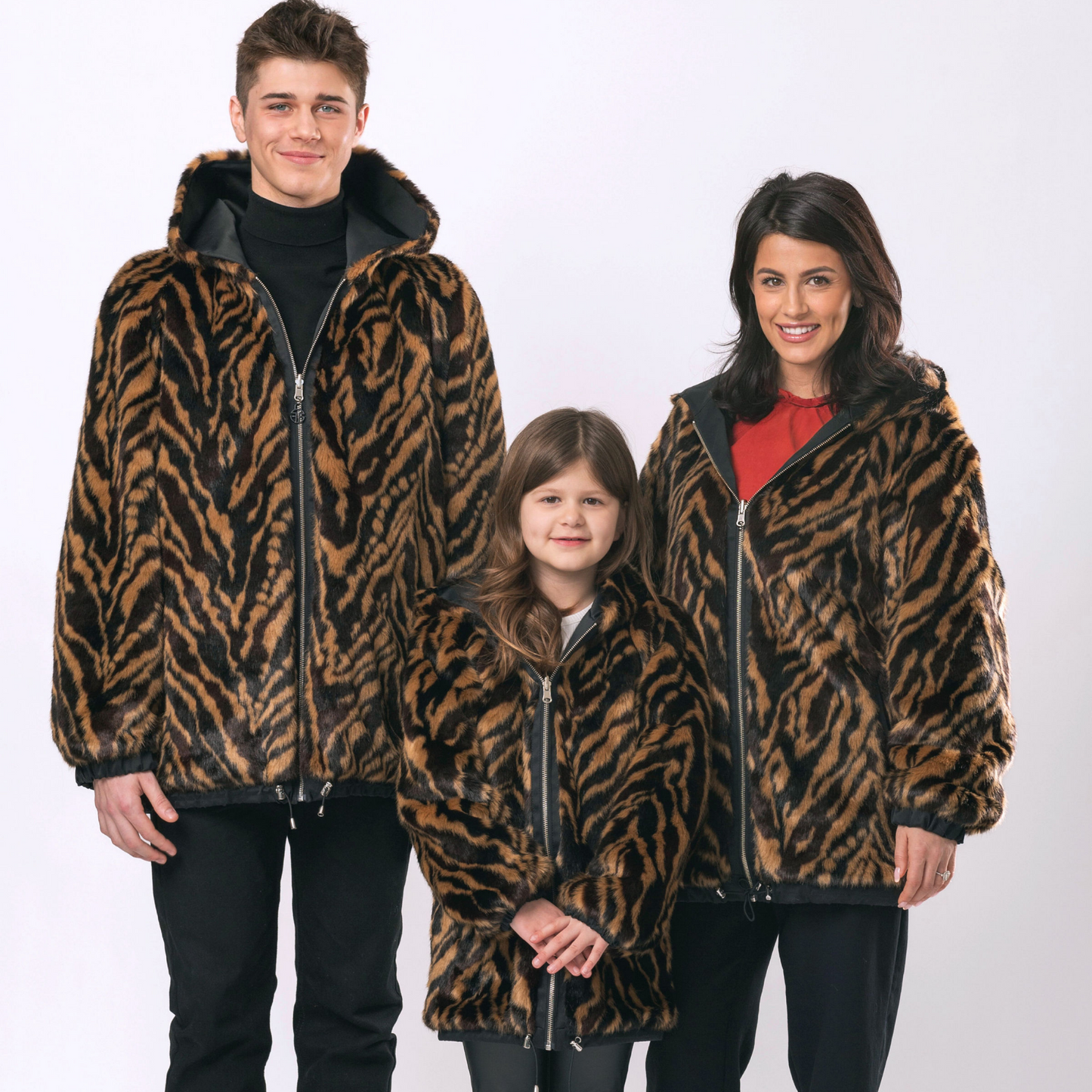 Men's Reversible Tiger Coat