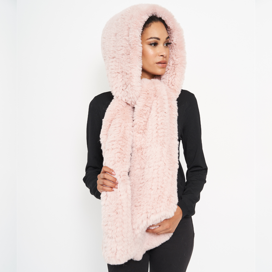 Hooded Scarf – Furious Fur